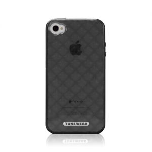 Чехол Tunewear Tuneprism Smoke for iPhone 4/4S (IP4S-TUN-PRISM-01) (TUNEFILM protective film)