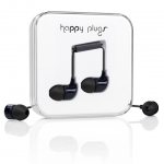 Happy Plugs Headphones In-Ear Black (7720)