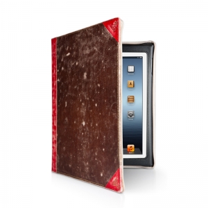  Twelvesouth Leather Case BookBook Volume 2 Vibrant Red for iPad 4/iPad 3/iPad 2 (TWS-121221)