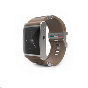  i'm Jewel 128 Mb Silver Brown with Brown Rubber Band