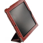 Dublon Leatherworks Smart Perfect Case Chestnut for New iPad/ iPad 2 (SPC-ID3-CT)