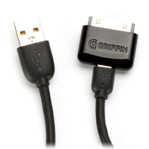  Griffin Charge&Sync Cable Kit Black for iPad/iPhone/iPod/Smartphone (GC17117)