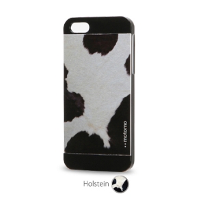  Motomo Hard Case Cow Black for iPhone 5/5S