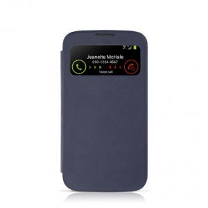  JCPAL Glance Case with display window Blue for Samsung Galaxy S4