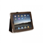 Griffin Elan Folio Aged Black/Chocolate for New iPad/iPad 2 (GB03838)