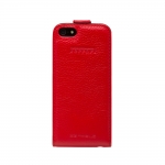 CG Mobile Ferrari Leather Flap Case FF Collection Red for iPhone 5 (FEFFFLP5RE)