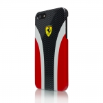 CG Mobile Ferrari Hard Case Scuderia Carbon Collection Red for iPhone 5 (FESCHCIP5CR)