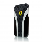 CG Mobile Ferrari Hard Case Scuderia Carbon Collection Black for iPhone 5/5S (FESCHCIP5CB)