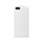 CG Mobile Ferrari Leather Flap Case FF Collection White for iPhone 5 (FEFFFLP5FW)