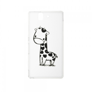  Lirbano design Silicon Case Giraffe for Sony Z