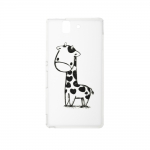 Lirbano design Silicon Case Giraffe for Sony Z