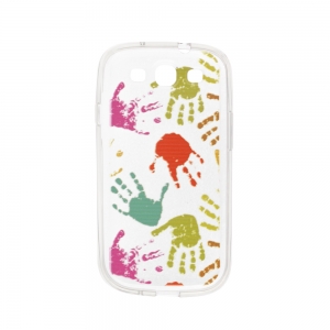  Silicon Case Multicolor Hands for Samsung S3