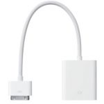 Apple VGA Adapter for New iPad/iPad 2/iPad/iPhone 4/4S/iPod touch 4G (MC552)