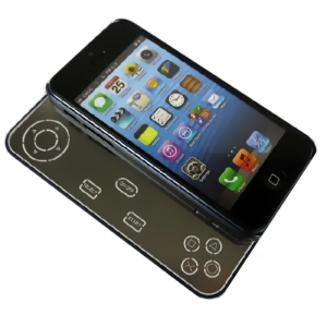  Smart iCade Gamepad Magnetic Detachable Aluminum Bluetooth for iPhone 5 Black