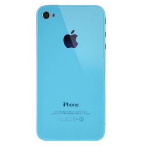  LCD iPhone 4 with Touchscreen + Housing cover Light Blue /54/