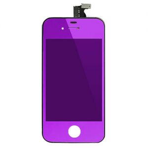  LCD iPhone 4 with Touchscreen + Housing cover Purple /52/