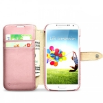 Zenus Love Craft Leather Case Pink for Samsung Galaxy SIV i9500 (no box)