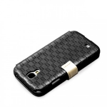 Zenus Love Craft Leather Case Black for Samsung Galaxy SIV i9500 (no box)