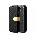 Zenus Love Craft Leather Case Black for Samsung Galaxy SIV i9500 (no box)