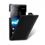 Melkco Leather Case Jacka Black for Sony Xperia S LT26i (SEXPESLCJT1BKLC)