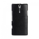 Melkco Leather Case Jacka Black for Sony Xperia S LT26i (SEXPESLCJT1BKLC)