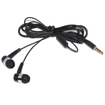 Handsfree earphone with volume control for Samsung Galaxy S4 i9500 Black