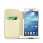 Zenus Minimal Leather Case Beige for Samsung Galaxy SIV i9500 (no box)