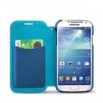 Zenus Minimal Leather Case Blue for Samsung Galaxy SIV i9500 (no box)