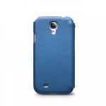 Zenus Minimal Leather Case Blue for Samsung Galaxy SIV i9500 (no box)