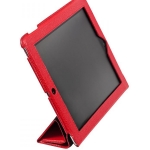 Dublon Leatherworks Smart Perfect Case Milano Red for New iPad/ iPad 2 (SPC-ID3-MRD)