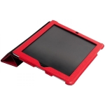 Dublon Leatherworks Smart Perfect Case Milano Red for New iPad/ iPad 2 (SPC-ID3-MRD)