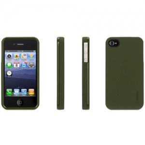  Griffin Outfit Flock Olive for iPhone 4/4S (GB03178)