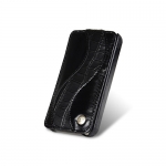 Melkco Leather Case Jacka SE Vintage Black/Crocodile Black for iPhone 4/4S (APIP4SLCJS1BKITBKCR)