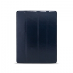 Melkсo Leather Case Slimme Cover Type Vintage Blue for iPad 4/iPad 3/iPad 2 (APNIPALCSC1BEIT)