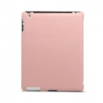 Melkсo Leather Case Slimme Cover Type Pink for iPad 4/iPad 3/iPad 2 (APNIPALCSC1PKLC)