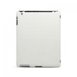 Melkсo Leather Case Slimme Cover Type White for iPad 4/iPad 3/iPad 2 (APNIPALCSC1WELC)