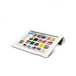 Melkсo Leather Case Slimme Cover Type White for iPad 4/iPad 3/iPad 2 (APNIPALCSC1WELC)