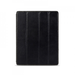  Melkсo Leather Case Slimme Cover Type Ver.6 Black for iPad 4/iPad 3/iPad 2 (APNIPALCSC6BKLC)