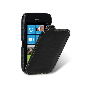  Melkco Leather Case Jacka Black LC for Nokia Lumia 710 (NKLU71LCJT1BKLC)