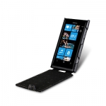 Melkco Leather Case Jacka Black for Nokia Lumia 800 (NKLU80LCJT1BKLC)