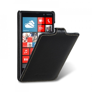  Melkco Leather Case Jacka Black for Nokia Lumia 820 (NKLU82LCJT1BKLC)