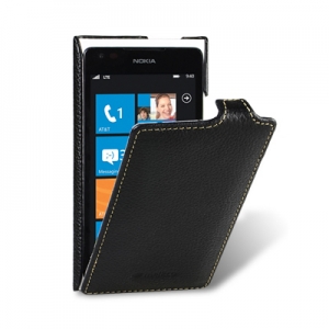  Melkco Leather Case Jacka Black for Nokia Lumia 900 (NKLU90LCJT1BKLC)