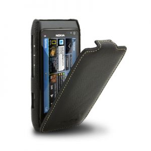  Melkco Leather Case Jacka Black LC for Nokia N8 (NKNKN8LCJT1BKLC)