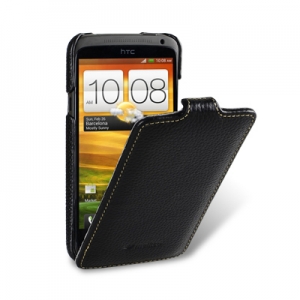  Melkco Leather Case Jacka Black for HTC One X S720e (O2ONEXLCJT1BKLC)