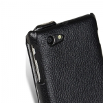 Melkco Leather Case Jacka Black for Sony Xperia J ST26i (SEXPEJLCJT1BKLC)