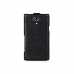 Melkco Leather Case Jacka Black for Sony Xperia T LT30i (SEXPETLCJT1BKLC)