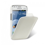 Melkco Leather Case Jacka White for Samsung Galaxy S Duos S7562 (SS7562LCJT1WELC)