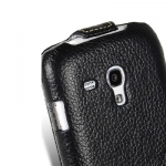 Melkco Leather Case Jacka Black for Samsung Galaxy S III Mini i8190 (SSGN81LCJT1BKLC)