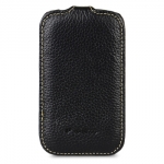 Melkco Leather Case Jacka Black for HTC Desire C A320e (O2DERCLCJT1BKLC)