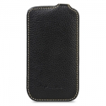 Melkco Leather Case Jacka Black for HTC Desire V T328w/X T328e (O2DESVLCJT1BKLC)